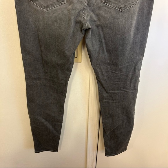 Hudson Krista Super Skinny Jeans Gray Denim Distressed Women’s Size 30 - Picture 10 of 12